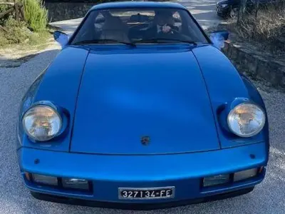 Usata Porsche 928 300 CV (220 kW) 1982 Blu/azzurro Coupé