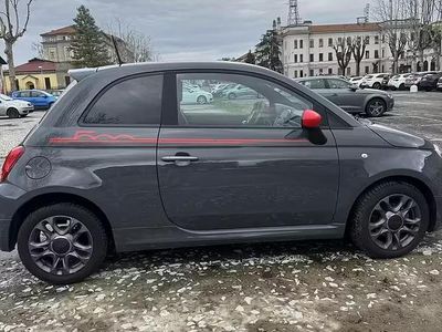 Begagnad Fiat 500 Sport 95 HK (69 kW) 2017 Grå Sedan