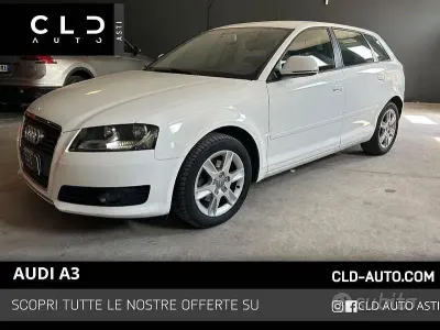 Usata Audi A3 Ambition 2010 Bianco Utilitaria