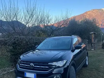 Usata VW T-Cross 115 CV (84 kW) 2021 Nero SUV
