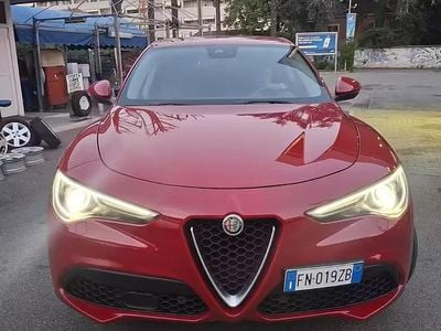 Usata Alfa Romeo Stelvio 280 CV (205 kW) 2018 Rosso SUV