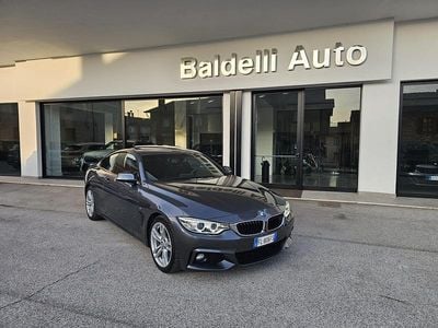 Usata BMW 420 M Sport 184 CV (135 kW) 2014 Grigio scuro metallizzato Coupé