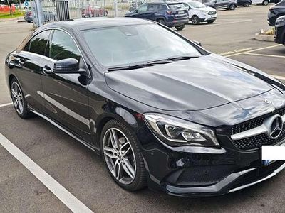 Usata Mercedes CLA200 150 CV (110 kW) 2018 Nero Coupé