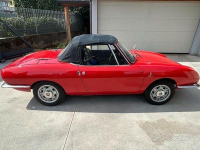 Usata Fiat 850 1960 Rosso Cabrio