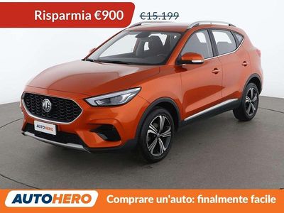 Usata MG ZS Comfort 106 CV (77 kW) 2023 Arancione SUV
