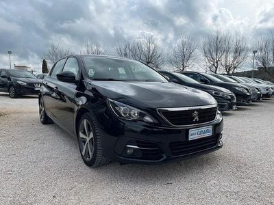 Usata Peugeot 308 Allure 101 CV (74 kW) 2019 Nero Berlina