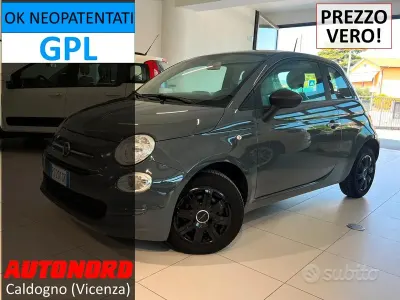 Usata Fiat 500 Pop 69 CV (50 kW) 2018 Grigio Berlina