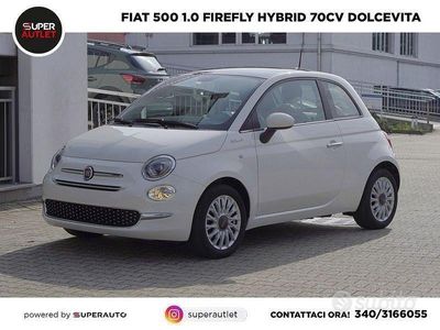 usata Fiat 500 1.0 FireFly Hybrid 70cv Dolcevita