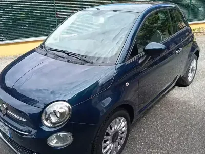 Usata Fiat 500 95 CV (69 kW) 2018 Blu Berlina