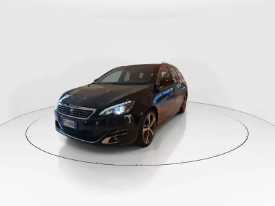 Usata Peugeot 308 GT-line 131 CV (96 kW) 2016 Nero Berlina