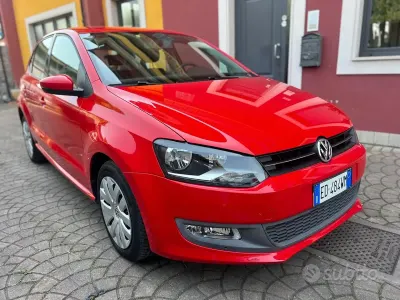 Usata VW Polo 86 CV (63 kW) 2010 Rosso Utilitaria