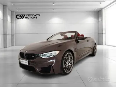 Usata BMW M4 Cabriolet Comfort Edition 450 CV (330 kW) 2017 Marrone Cabrio