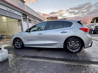 Usata Ford Focus ST-Line 120 CV (88 kW) 2018 Argento Berlina