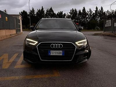 Usata Audi A3 Sport 116 CV (85 kW) 2019 Nero Berlina