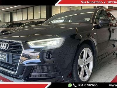 Usata Audi A3 Business 116 CV (85 kW) 2019 Nero Berlina
