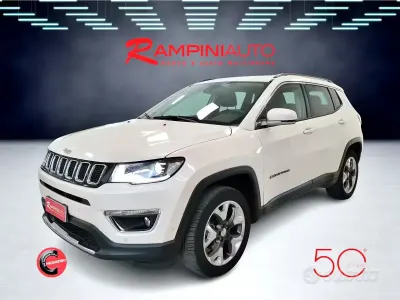 Usata Jeep Compass Limited 140 CV (102 kW) 2018 Bianco SUV