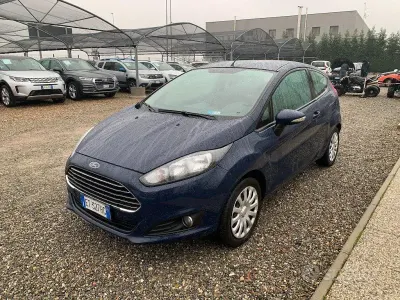 Usata Ford Fiesta Titanium 75 CV (55 kW) 2014 Blu Utilitaria