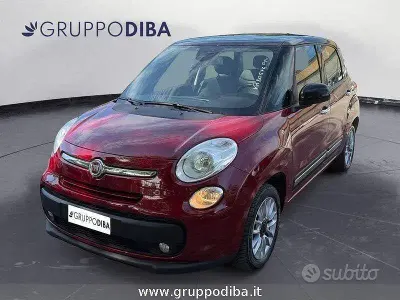 Usado Fiat 500L Lounge 85 CV (62 kW) 2012 Rojo Monovolumen
