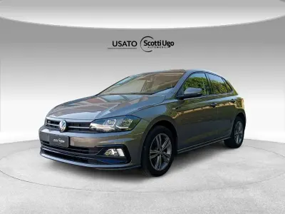 Begagnad VW Polo R-line 95 HK (69 kW) 2021 Grön Halvkombi