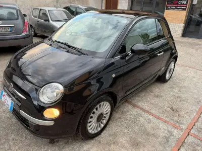 Usata Fiat 500 Lounge 69 CV (50 kW) 2013 Nero Utilitaria