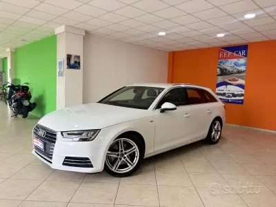 Usado Audi A4 S-Line 150 CV (110 kW) 2016 Blanco Familiar