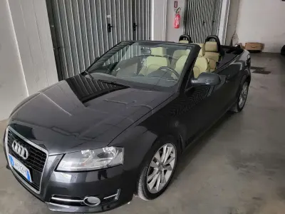 Usata Audi A3 Cabriolet Ambition 105 CV (77 kW) 2010 Nero Cabrio