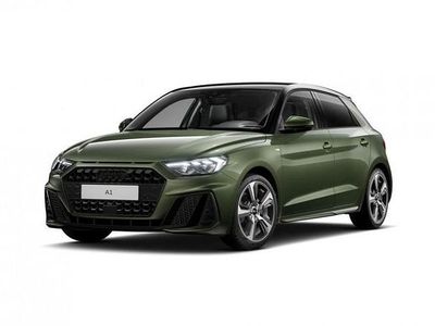 Nuova Audi A1 Sportback S-Line 116 CV (85 kW) 2025 Verde distretto metallizzato nero mito m Utilitaria