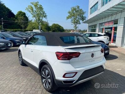 Usata VW T-Roc Cabriolet Goal 116 CV (85 kW) 2025 Bianco Cabrio