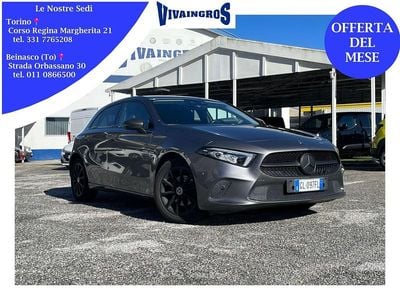 Usata Mercedes A180 Premium 116 CV (85 kW) 2020 Grigio Berlina