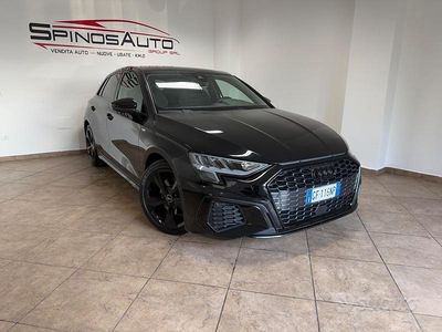 Begagnad Audi A3 S-Line 116 HK (85 kW) 2021 Svart Sedan