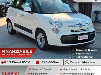 Usata Fiat 500L Lounge 85 CV (62 kW) 2013 Bianco Monovolume