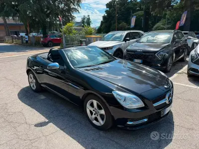 Usata Mercedes SLK200 184 CV (135 kW) 2011 Nero Cabrio