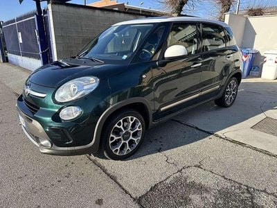 Usata Fiat 500L Trekking 84 CV (61 kW) 2015 Verde Monovolume