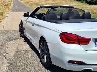 Usata BMW 420 Sport Line 190 CV (139 kW) 2018 Bianco Cabrio