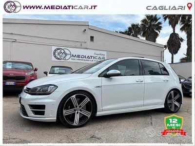 Usata VW Golf VII R 300 CV (220 kW) 2014 Bianco Berlina