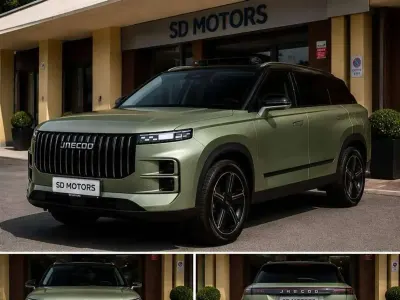 Nuova Jaecoo 7 147 CV (108 kW) 2026 Model green SUV
