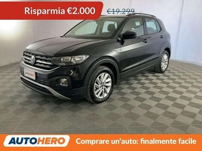 Usata VW T-Cross Style 110 CV (80 kW) 2022 Nero SUV