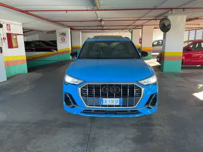 Usata Audi Q3 S-Line 150 CV (110 kW) 2019 Blu/azzurro SUV