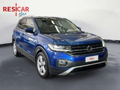 Usado VW T-Cross Advance 110 CV (80 kW) 2021 Azul SUV