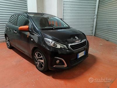 Begagnad Peugeot 108 Roland Garros 82 HK (60 kW) 2016 Svart Halvkombi