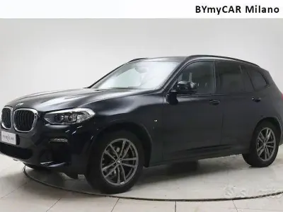 Brugt BMW X3 M Sport 184 HK (135 kW) 2021 Sort SUV