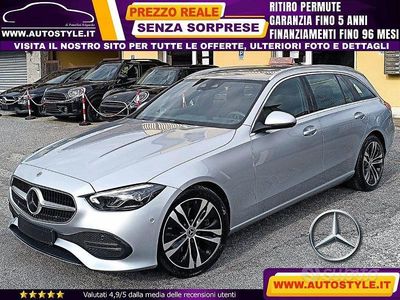 Usata Mercedes C220 200 CV (147 kW) 2021 Grigio Station wagon