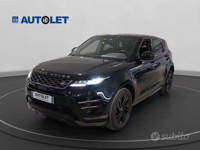 Usata Land Rover Range Rover evoque R-Dynamic 163 CV (119 kW) 2022 Nero SUV