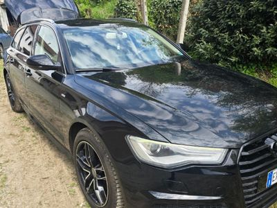 Usata Audi A6 190 CV (139 kW) 2015 Nero Station wagon