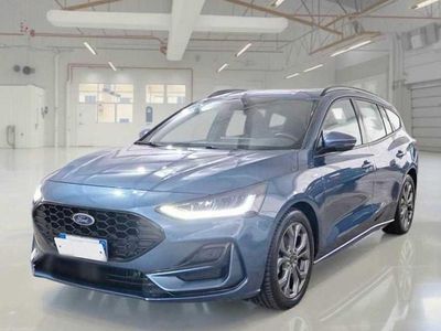 Usata Ford Focus ST-Line 125 CV (91 kW) 2023 Blu Station wagon