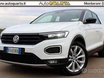 Usata VW T-Roc 116 CV (85 kW) 2019 Bianco SUV
