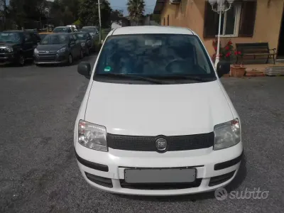 Begagnad Fiat Panda Active 69 HK (50 kW) 2011 Vit Halvkombi