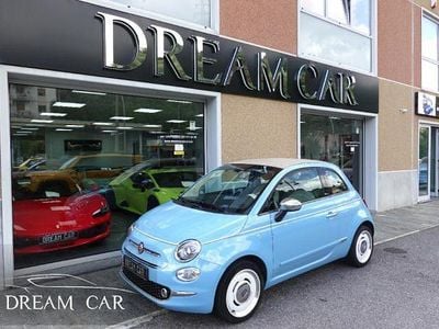 Usata Fiat 500C 69 CV (50 kW) 2018 Azzurro pastello Cabrio