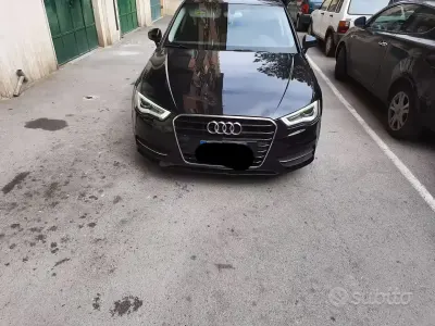 Usata Audi A3 110 CV (80 kW) 2014 Nero Berlina