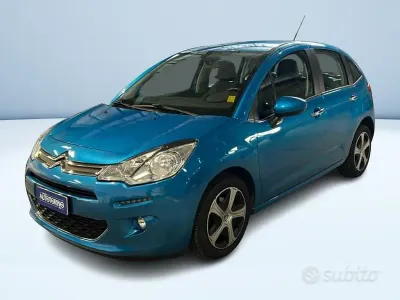 Usata Citroën C3 PureTech 82 CV (60 kW) 2016 Azzurro metallizzato Berlina
